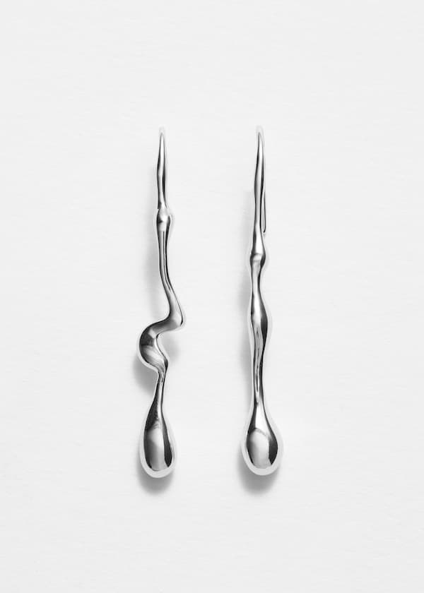 Elongated Drop Earrings