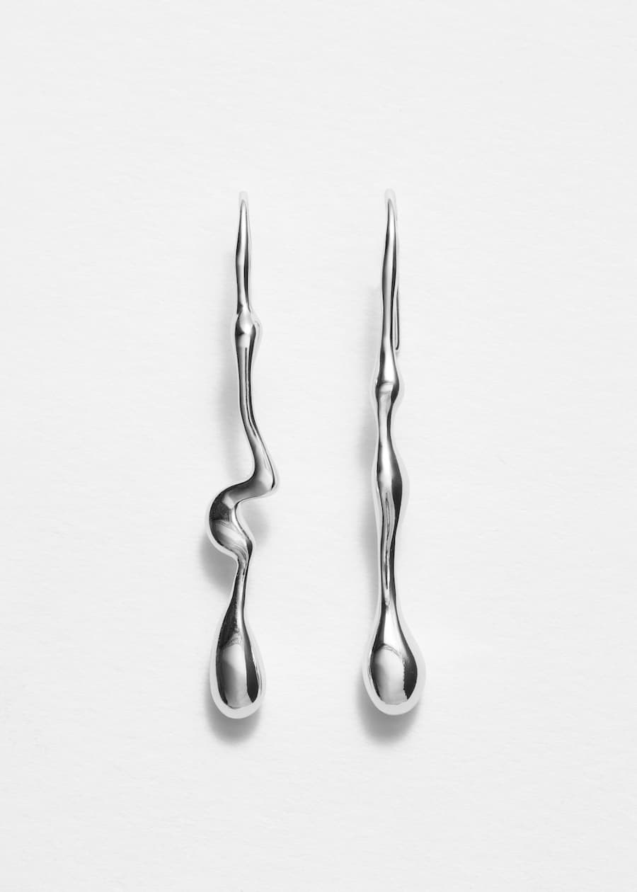 Elongated Drop Earrings