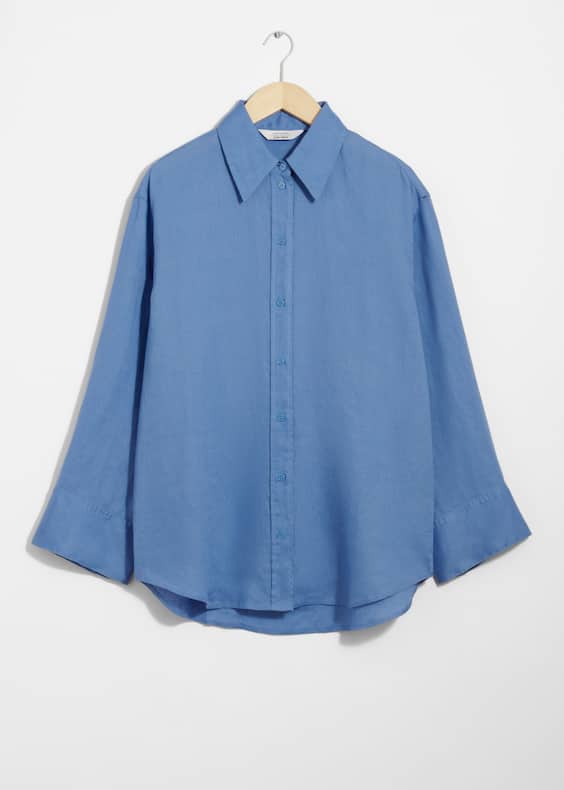 Oversized Linen Shirt