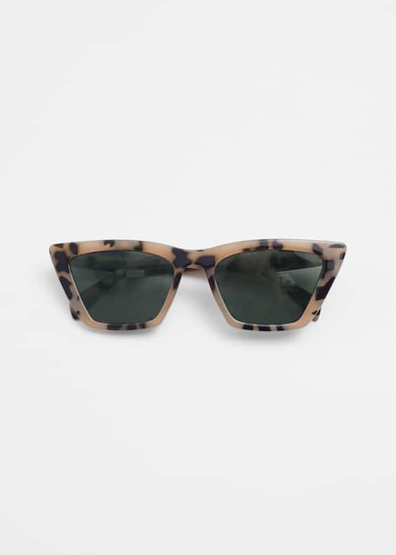 Angular Cat Eye Sunglasses