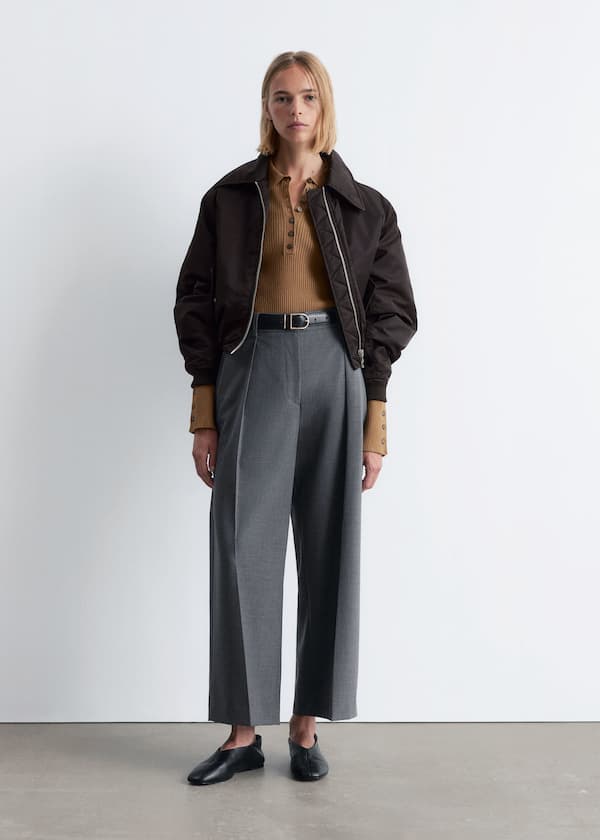 Tailored Press-Crease Trousers