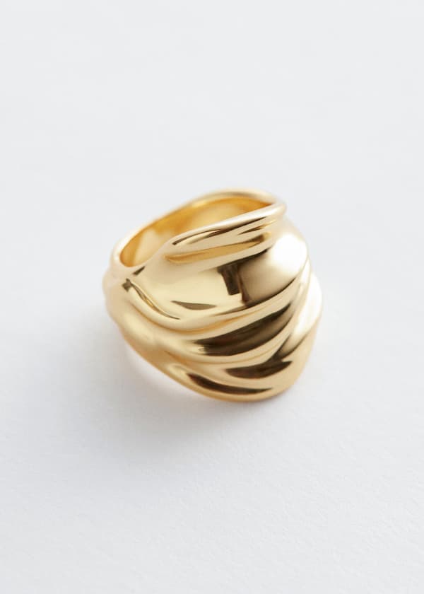 Wavy Sculptural Ring