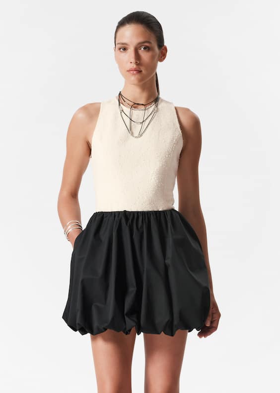 Bubble Mini Skirt