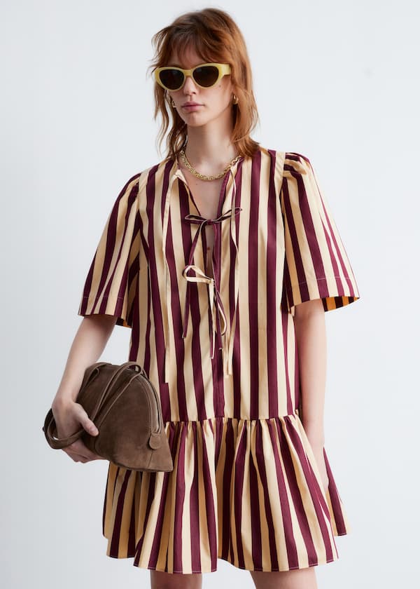 Peplum Mini Dress