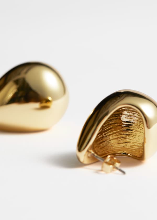 Chunky Teardrop Earrings