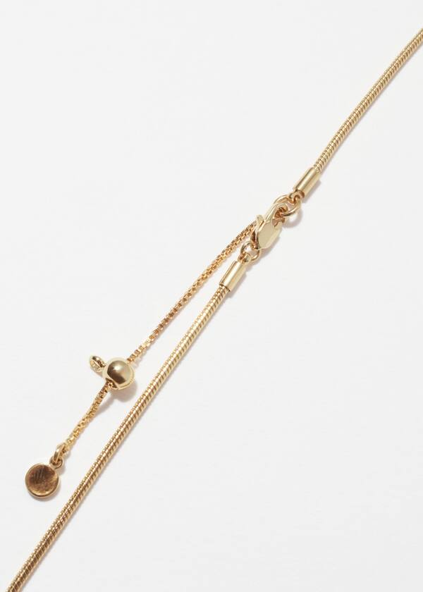 Snake-Chain Pendant Necklace