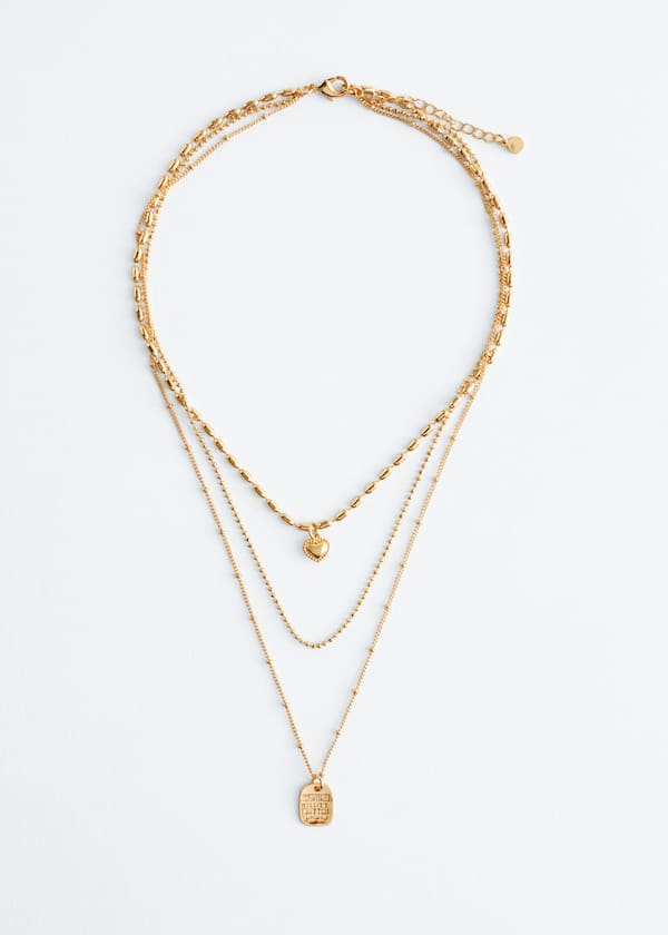 Layered Pendant Necklace