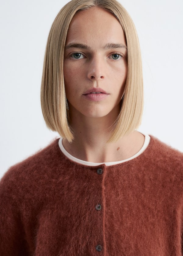 Knitted Cashmere Cardigan