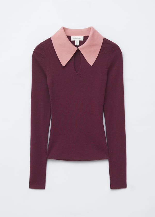 Keyhole Collar Top