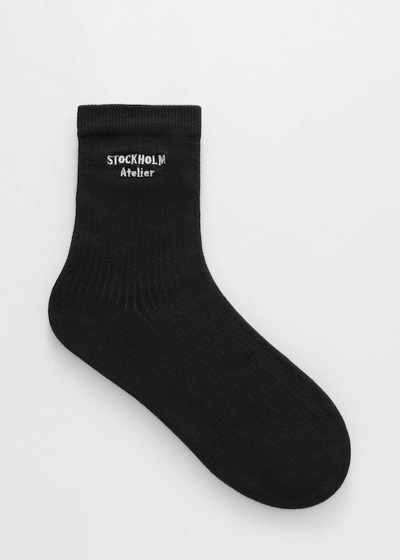 Embroidered Ankle Socks