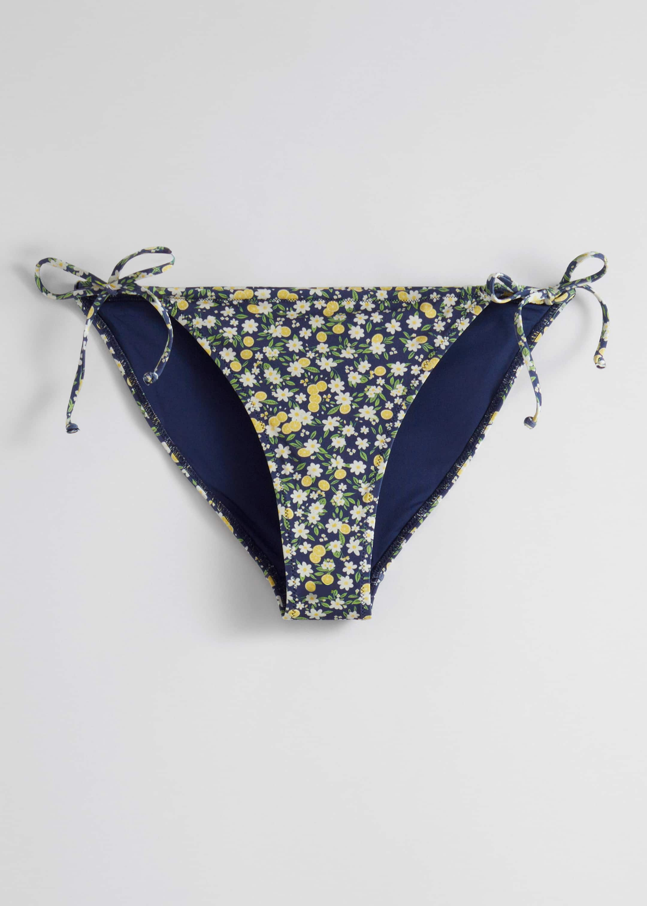 Image of Bow-Detailed Bikini Briefs