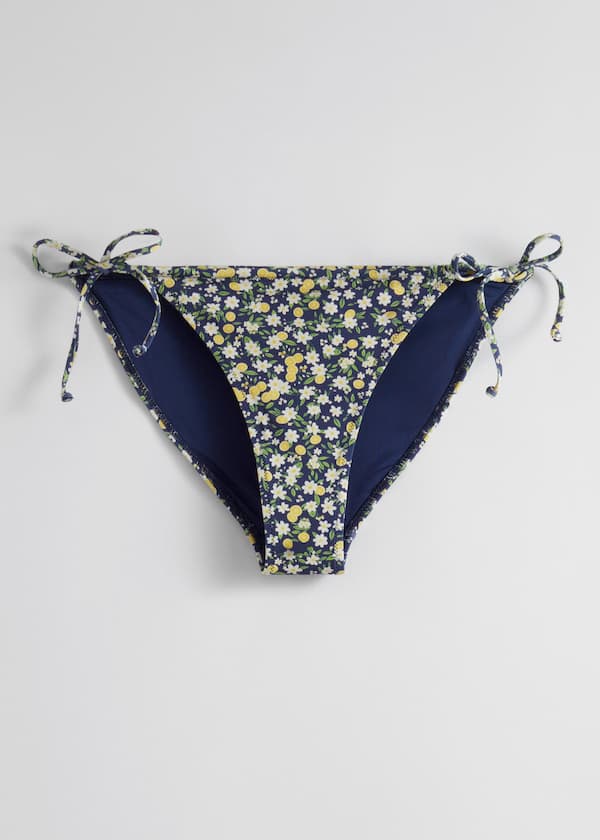 Bow-Detailed Bikini Briefs