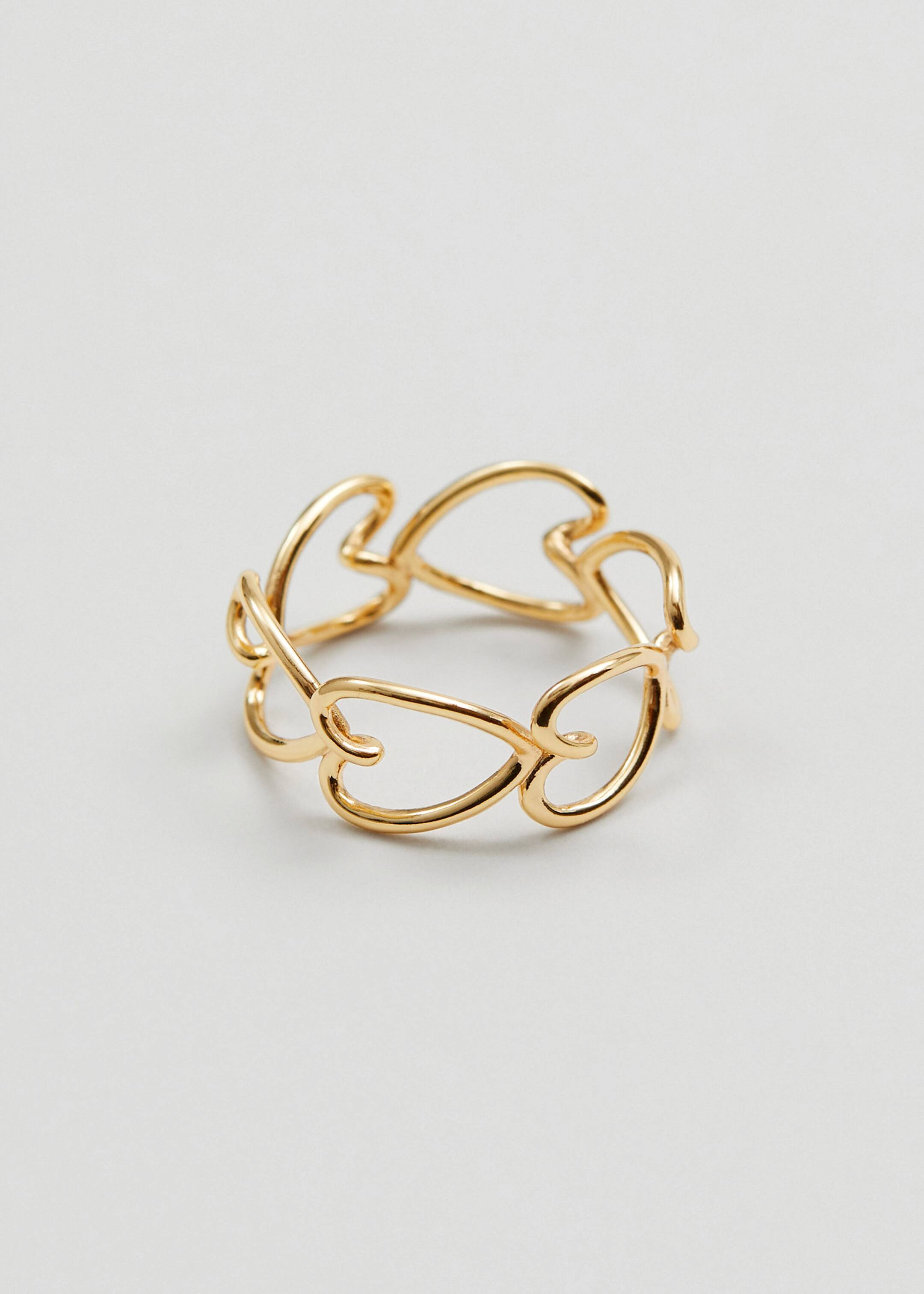 Heart Link Ring - Gold - Still Life