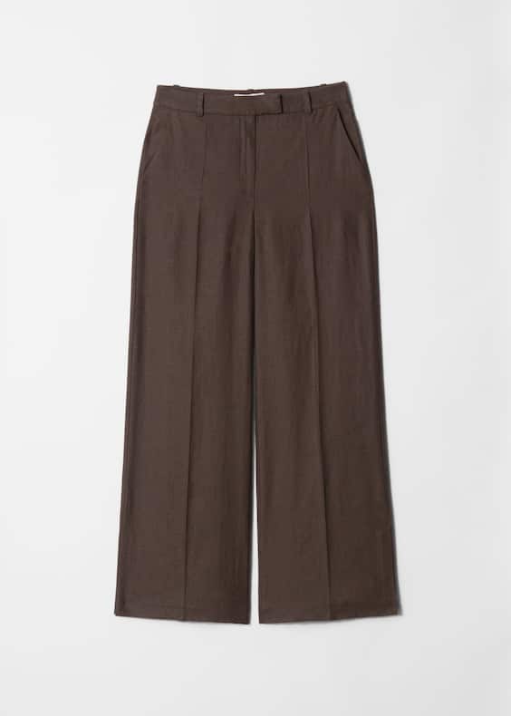 Tailored Linen Trousers