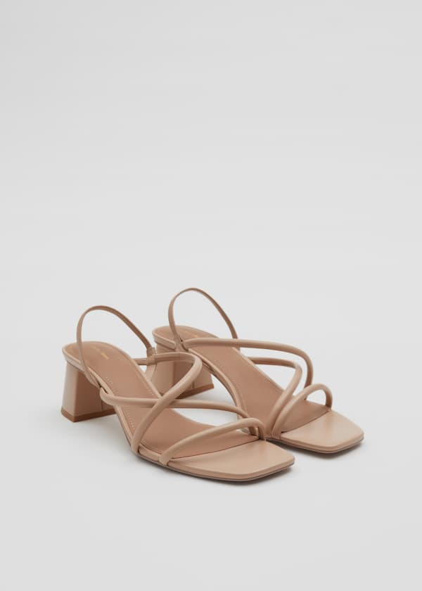 Strappy Block Heel Sandals