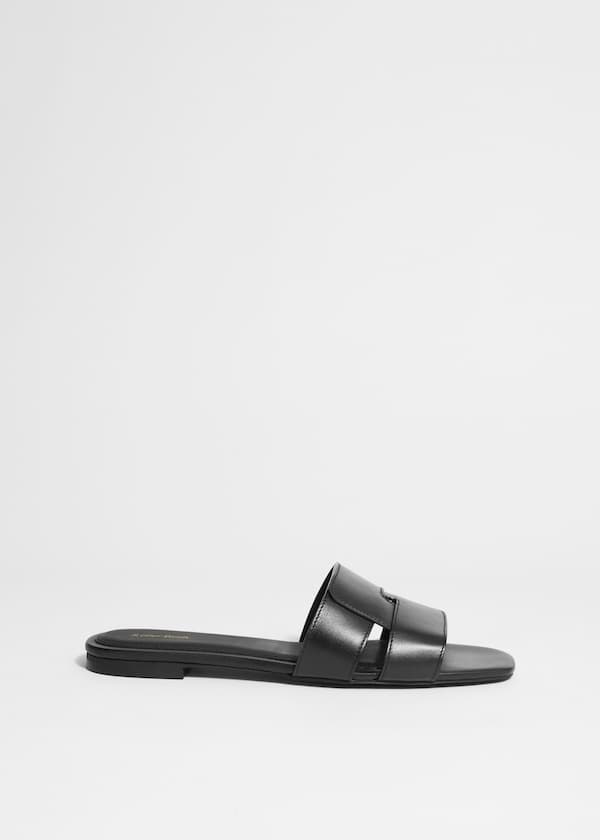 Leather Slides