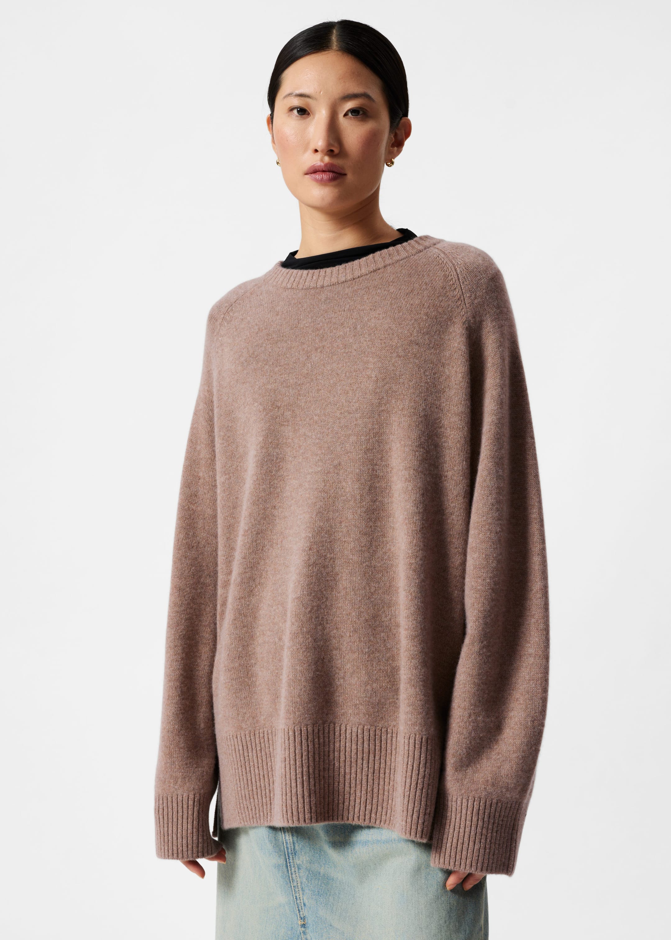 Image of Oversized-Pullover aus Kaschmir