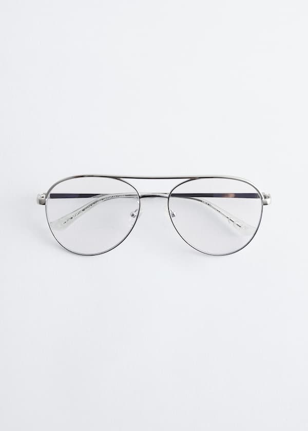Slim Aviator-Frame Sunglasses
