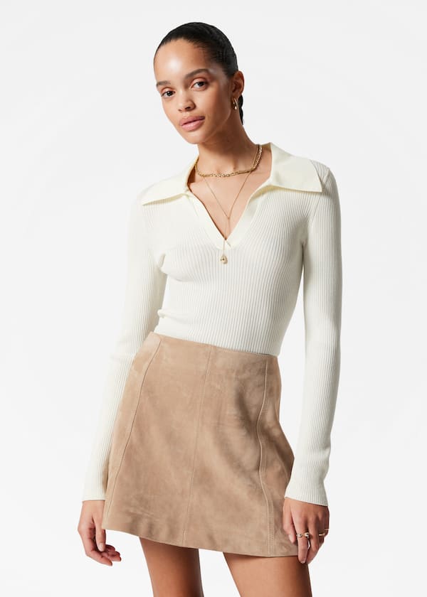 A-Line Mini Skirt