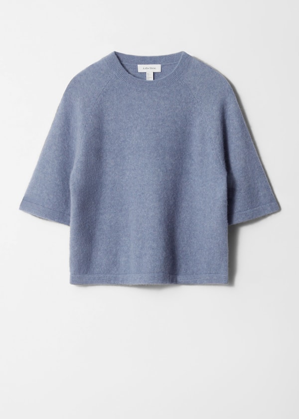 Alpaca-Blend Knitted Top
