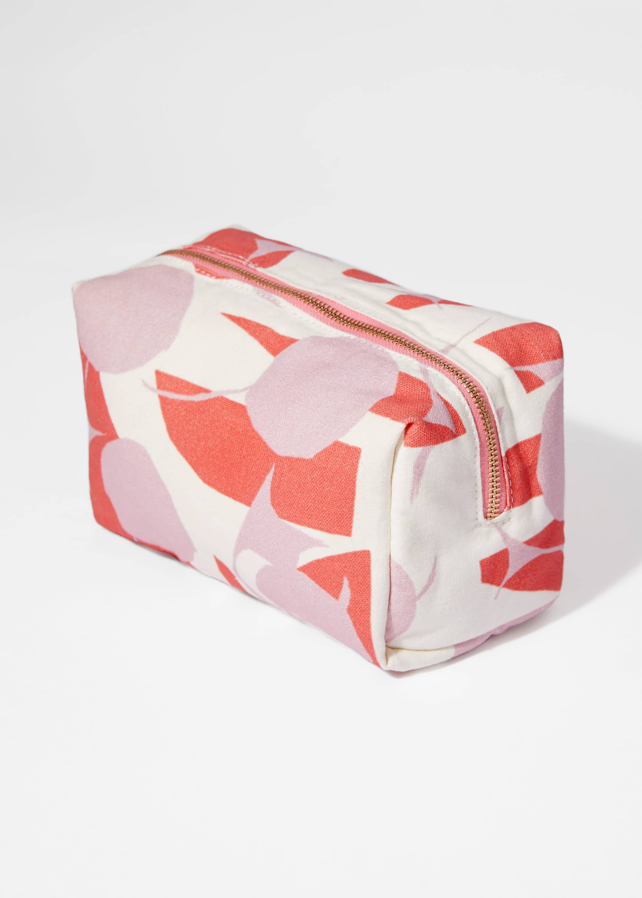 Canvas Beauty Pouch - Pink Noon - Stillleben