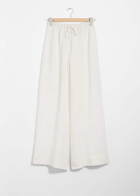 Relaxed Drawstring Trousers