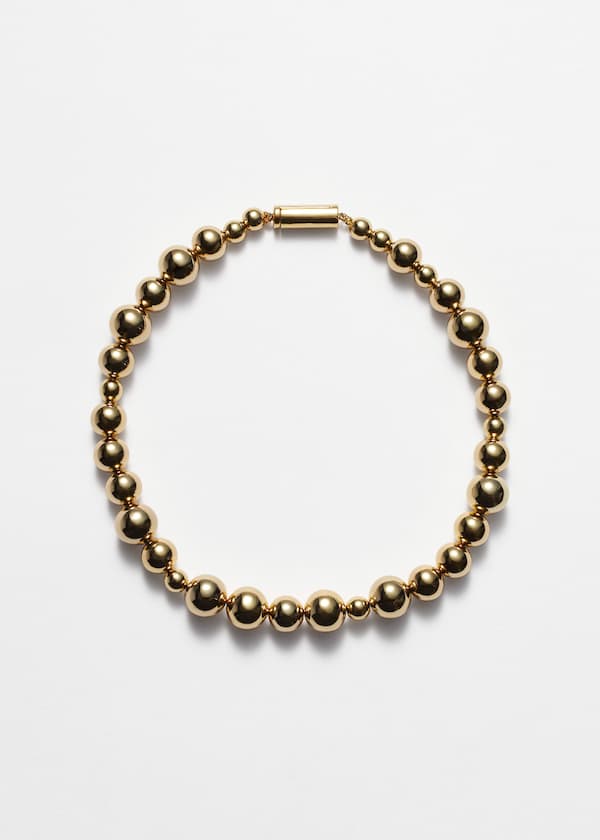 Asymmetrical Beaded Necklace