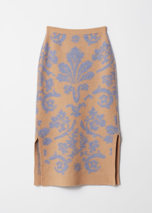Knitted Jacquard Skirt