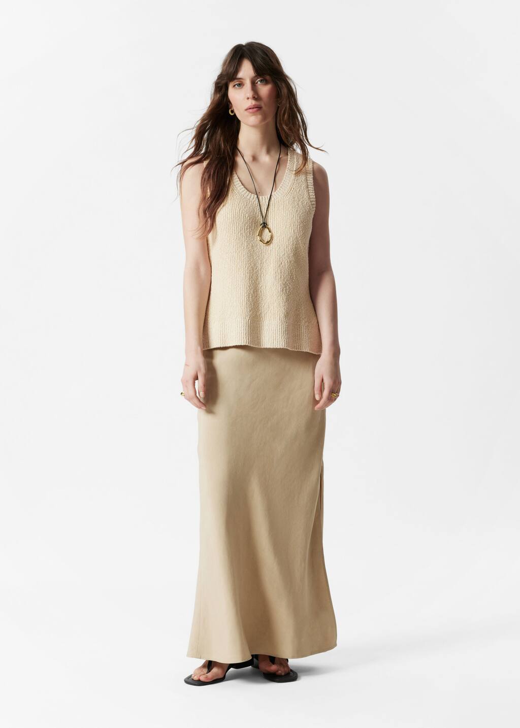 スカート Antonelli Beige Iglesias Maxi Skirt Antonelli Iglesias Maxi Skirt | Neutrals | FARFETCH ID