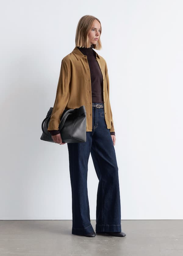 Regular Wide-Leg Jeans