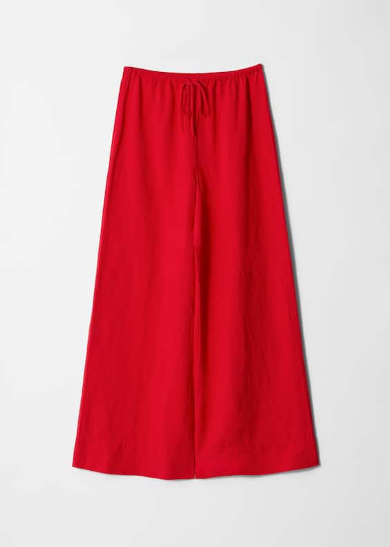Relaxed Drawstring Trousers