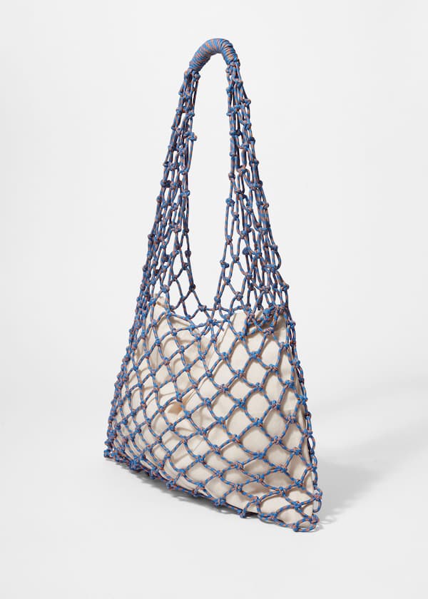 Fishnet Cord Tote Bag