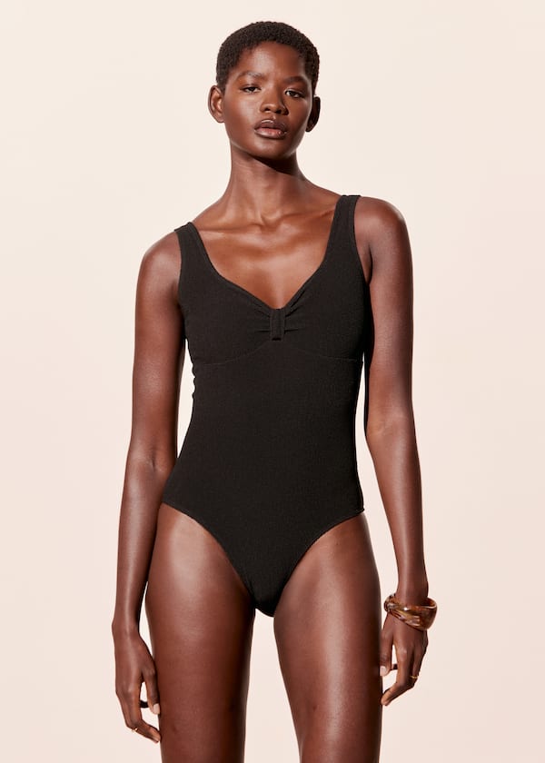 Textured Swimsuit