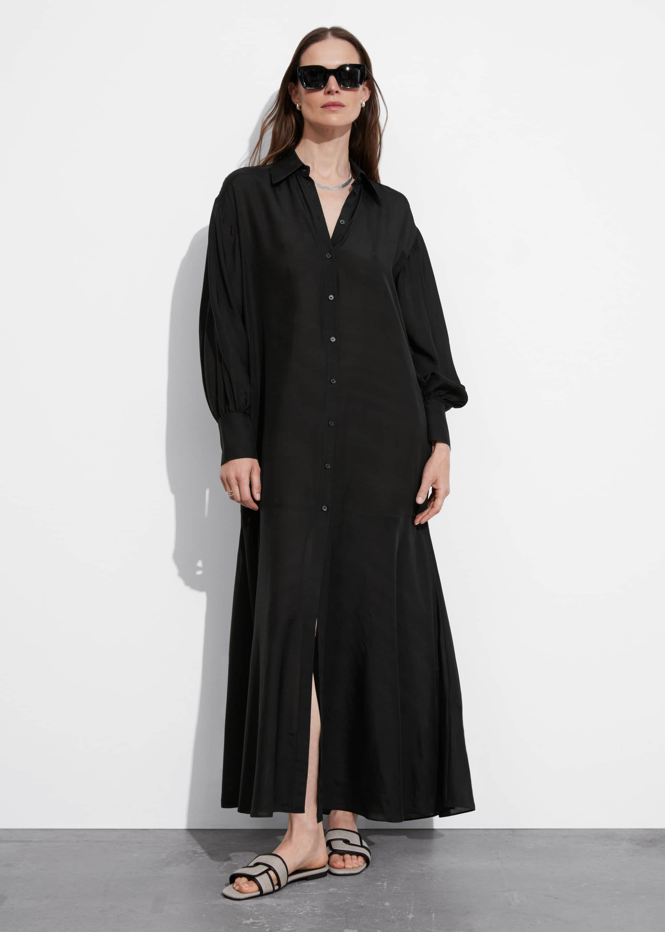 Image of Shirt Maxi Dress