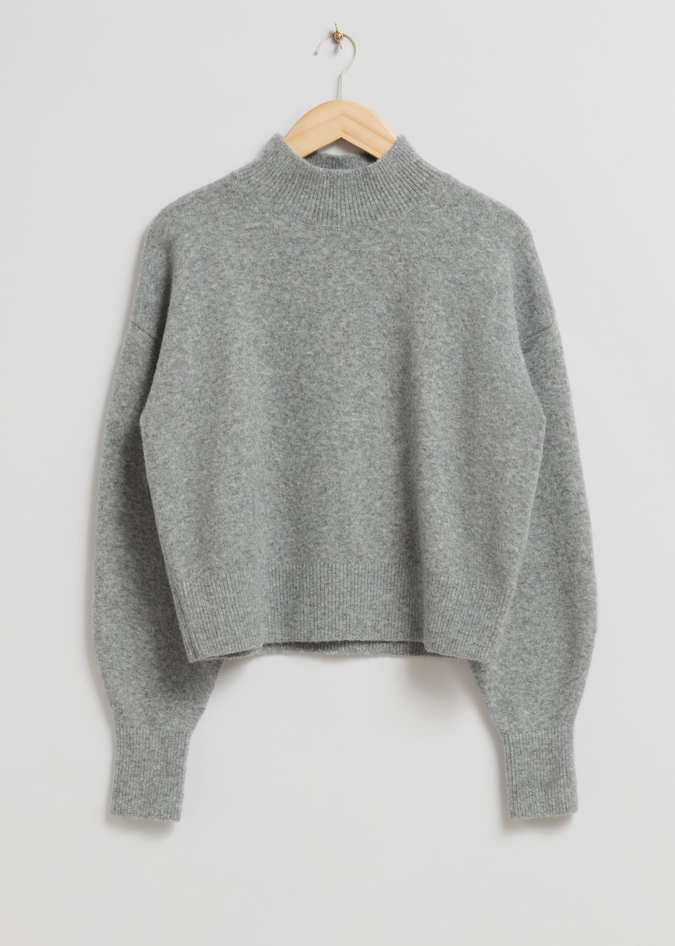 Mock-Neck Sweater - Mole - Still Life