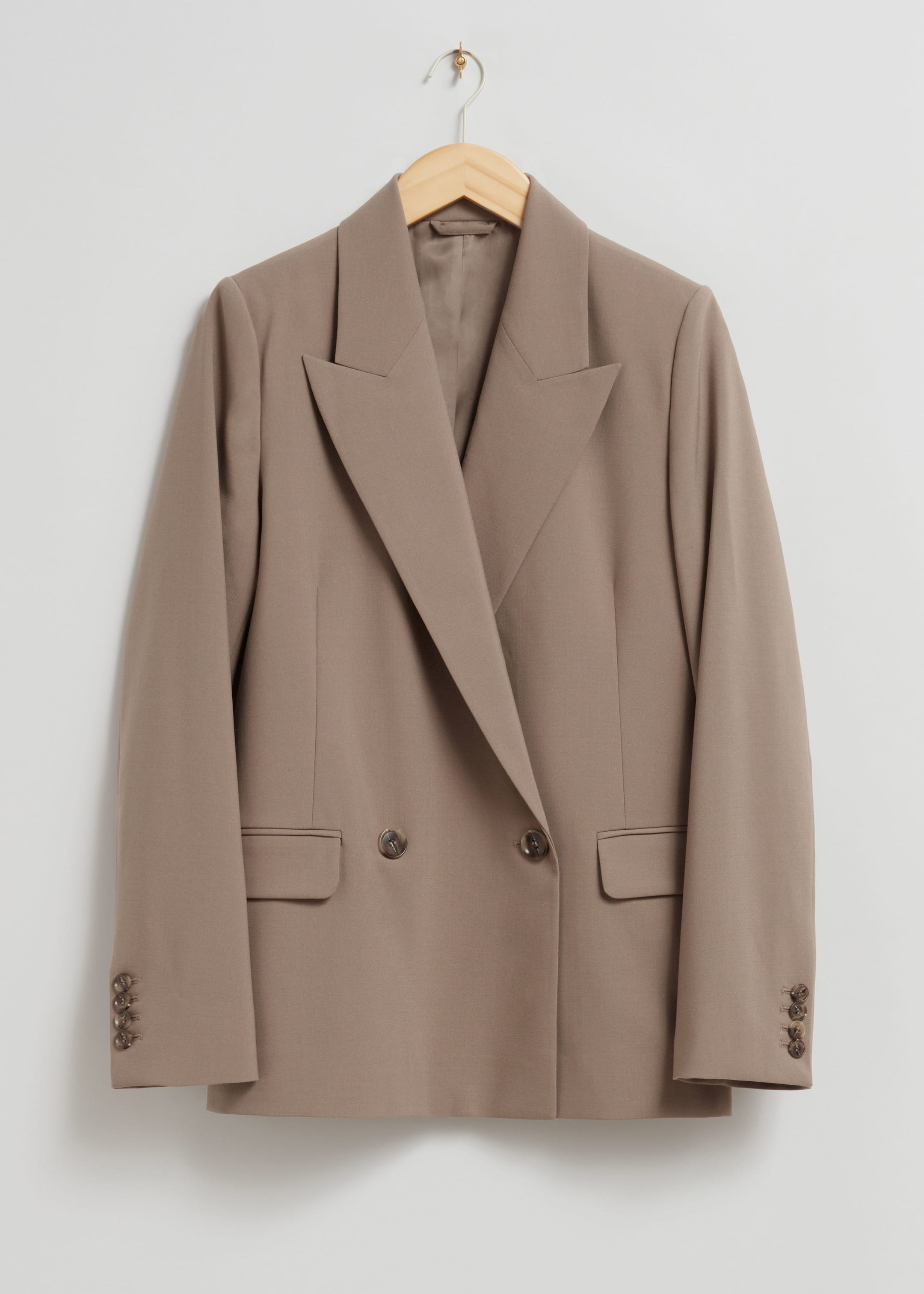 Image of Tailored Wool Blazer