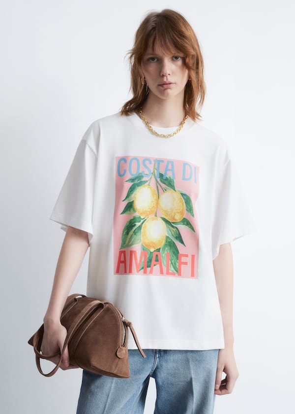 Oversized Print T-Shirt
