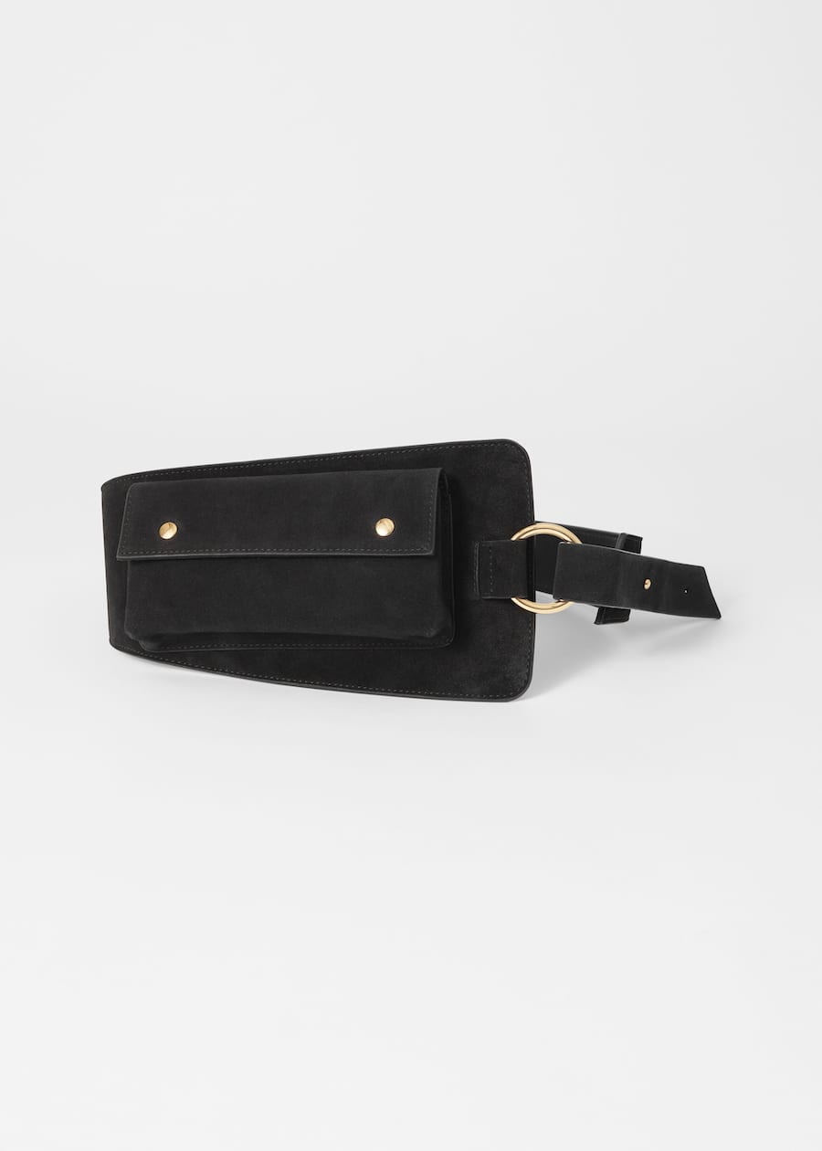 Suede Belt Bag