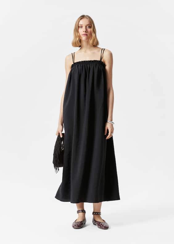 Floaty Strappy Midi Dress