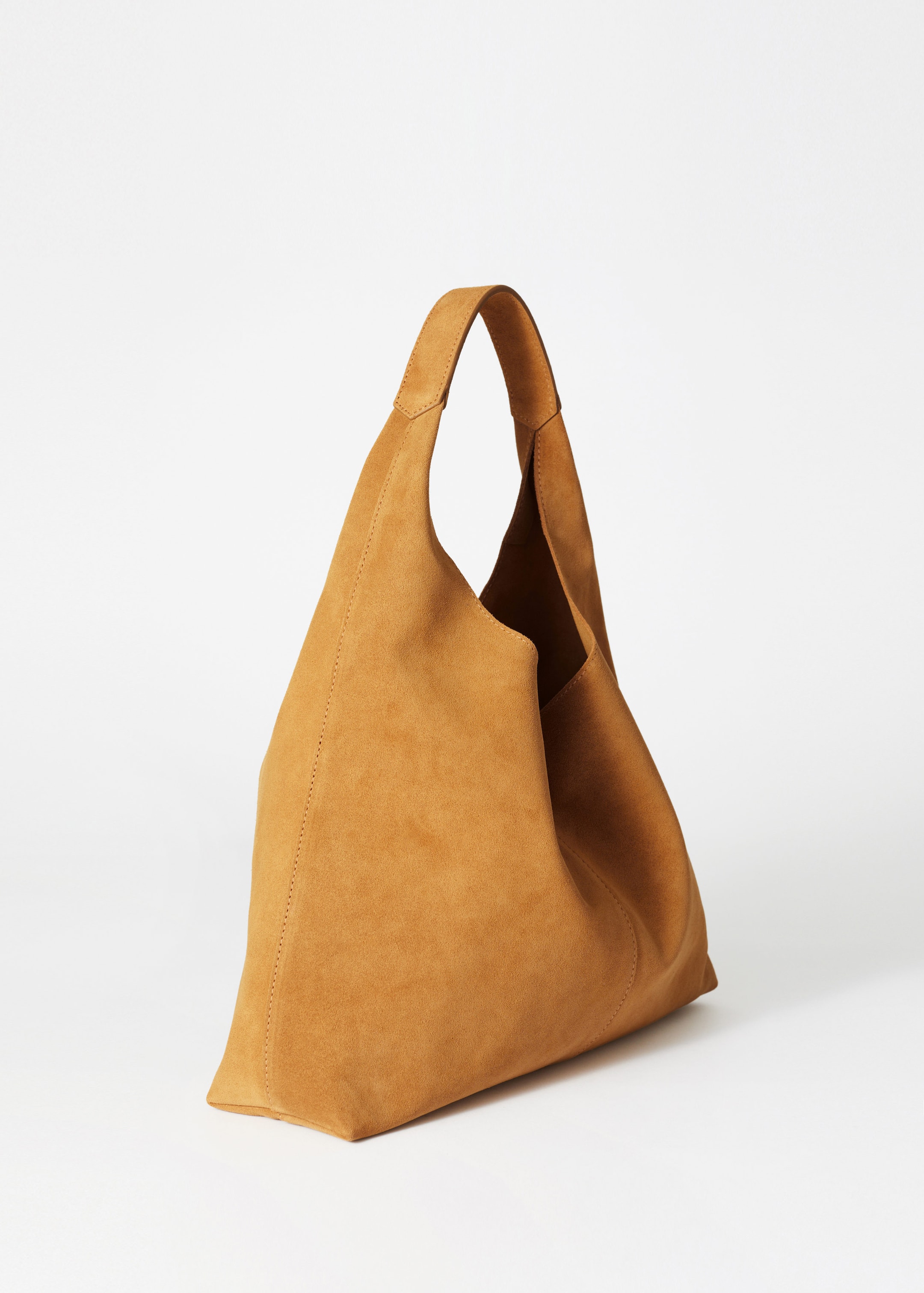 Classic Suede Tote - Black - Still Life