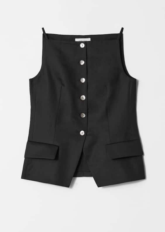 Tailored Vest Top