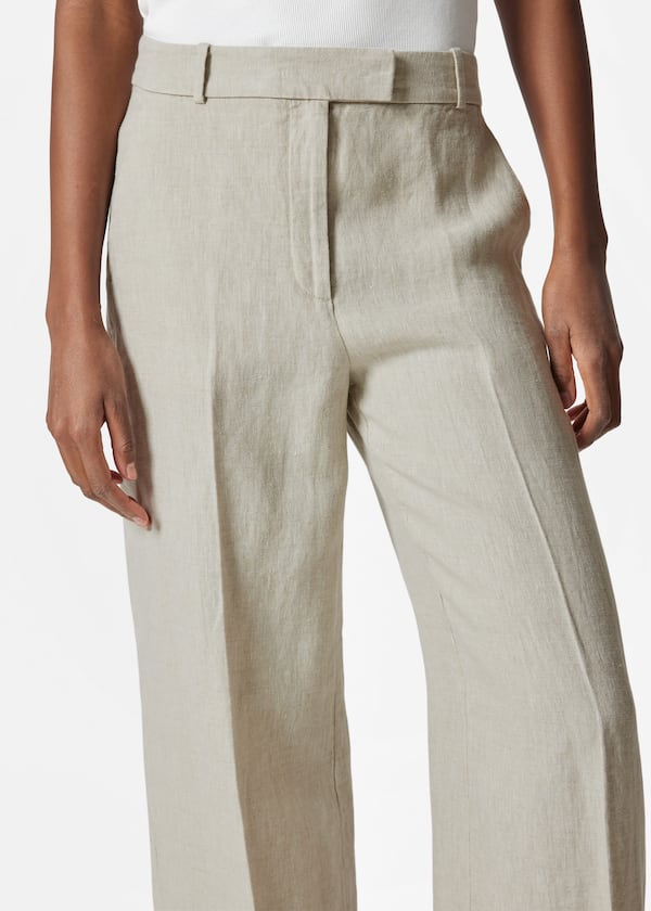 Tailored Linen Trousers