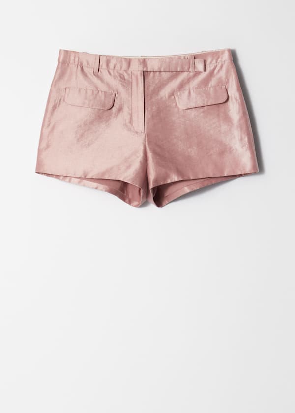 Satin Mini Shorts
