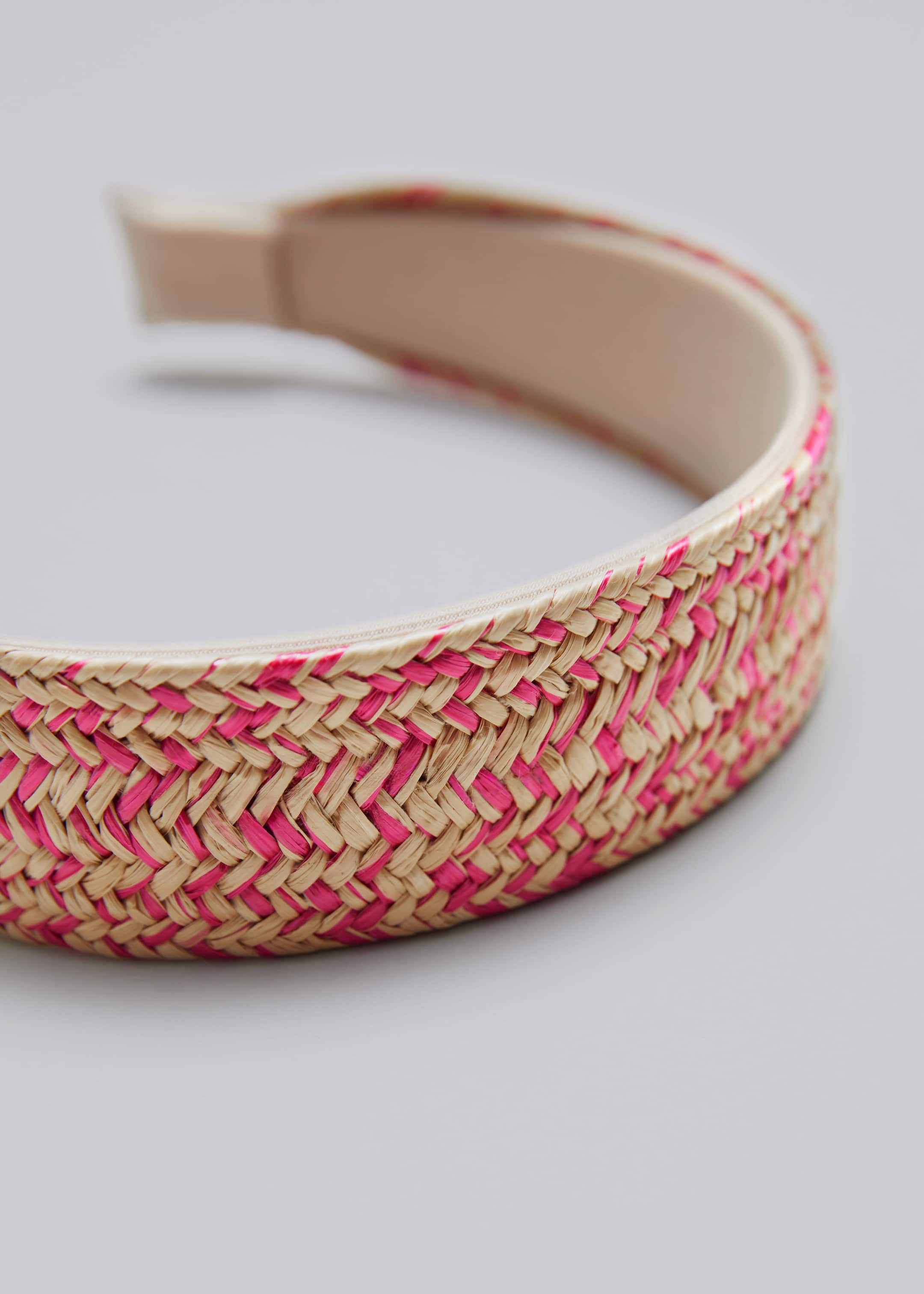 Braided Straw Headband - {{variantName}} - Descriptive Detail