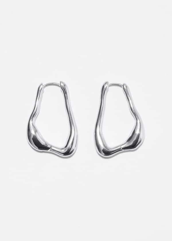 Irregular Hoop Earrings