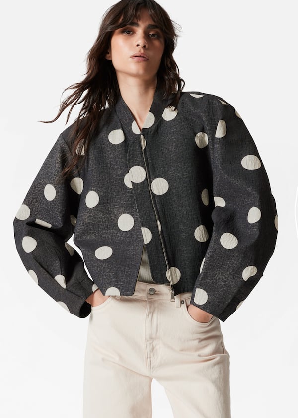 Boxy Bomber Jacket