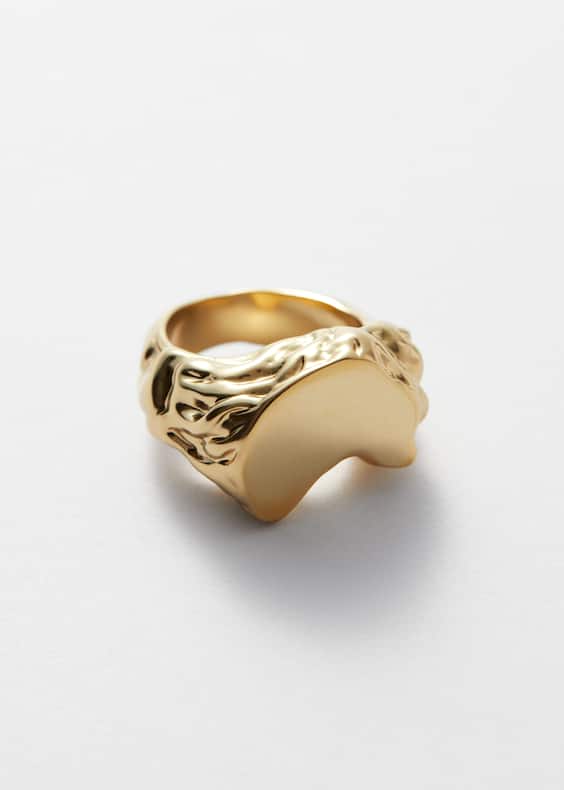 Sculpted Signet Ring