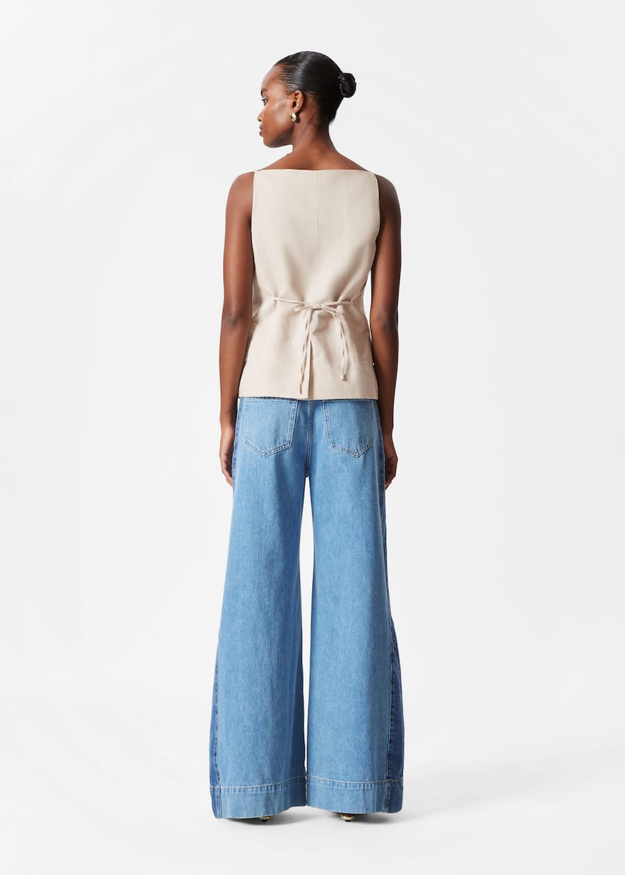 Tailored Vest Top