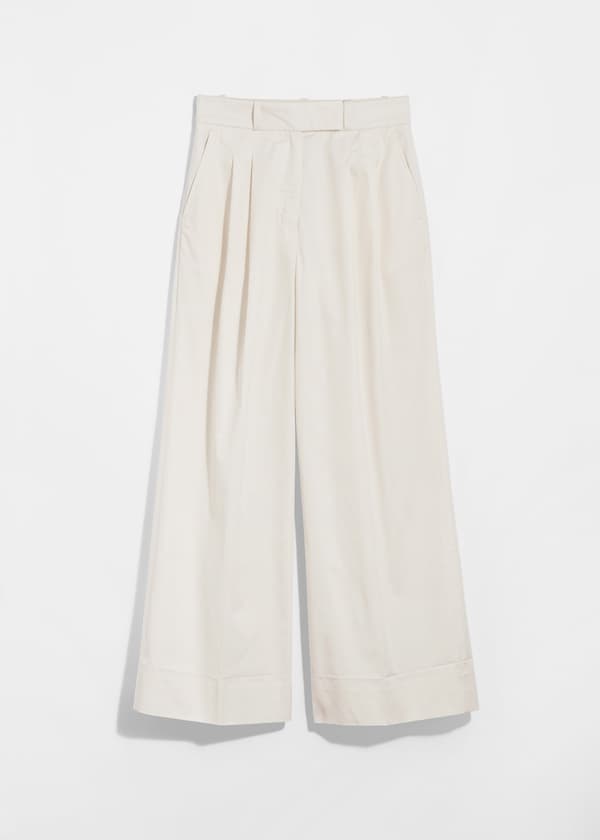 Wide Tailored Trousers