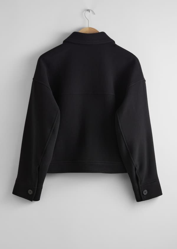 Collared Wool Jacket